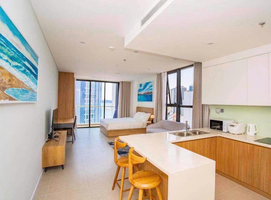 Scenia Bay Oceanfront By Housing Apartment Nha Trang Bagian luar foto